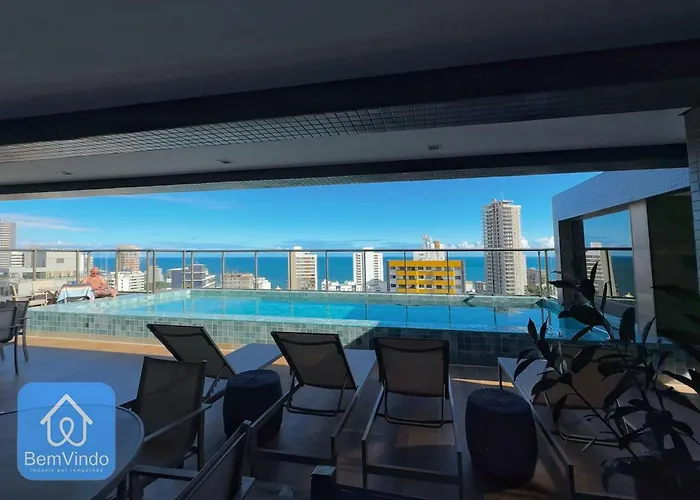 Apartamento De Luxo 2 Quartos No Barra Conceito