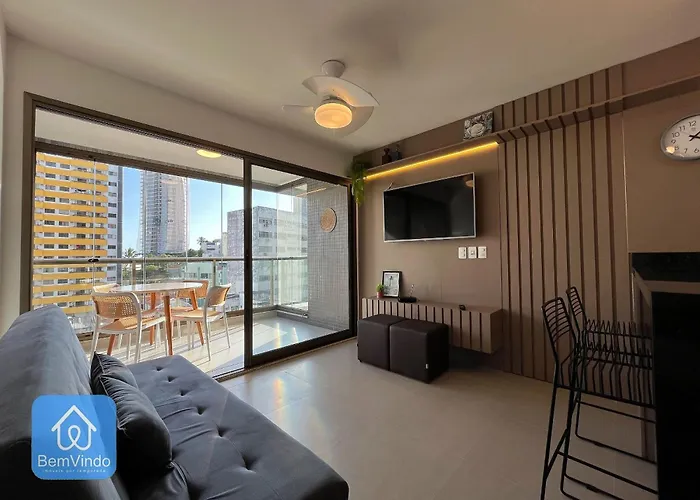 Apartamento De Luxo 2 Quartos No Barra Conceito